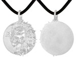 Pt950 Platinum Lion Guardian Pendant